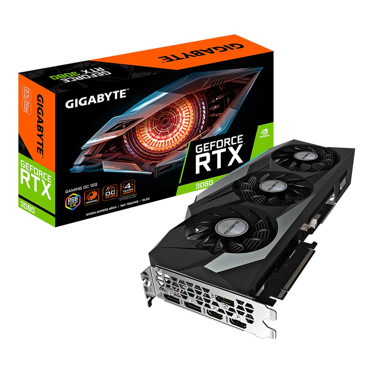 carte graphique GeForce RTX™ 3080 GAMING OC 10G (rév. 2.0)