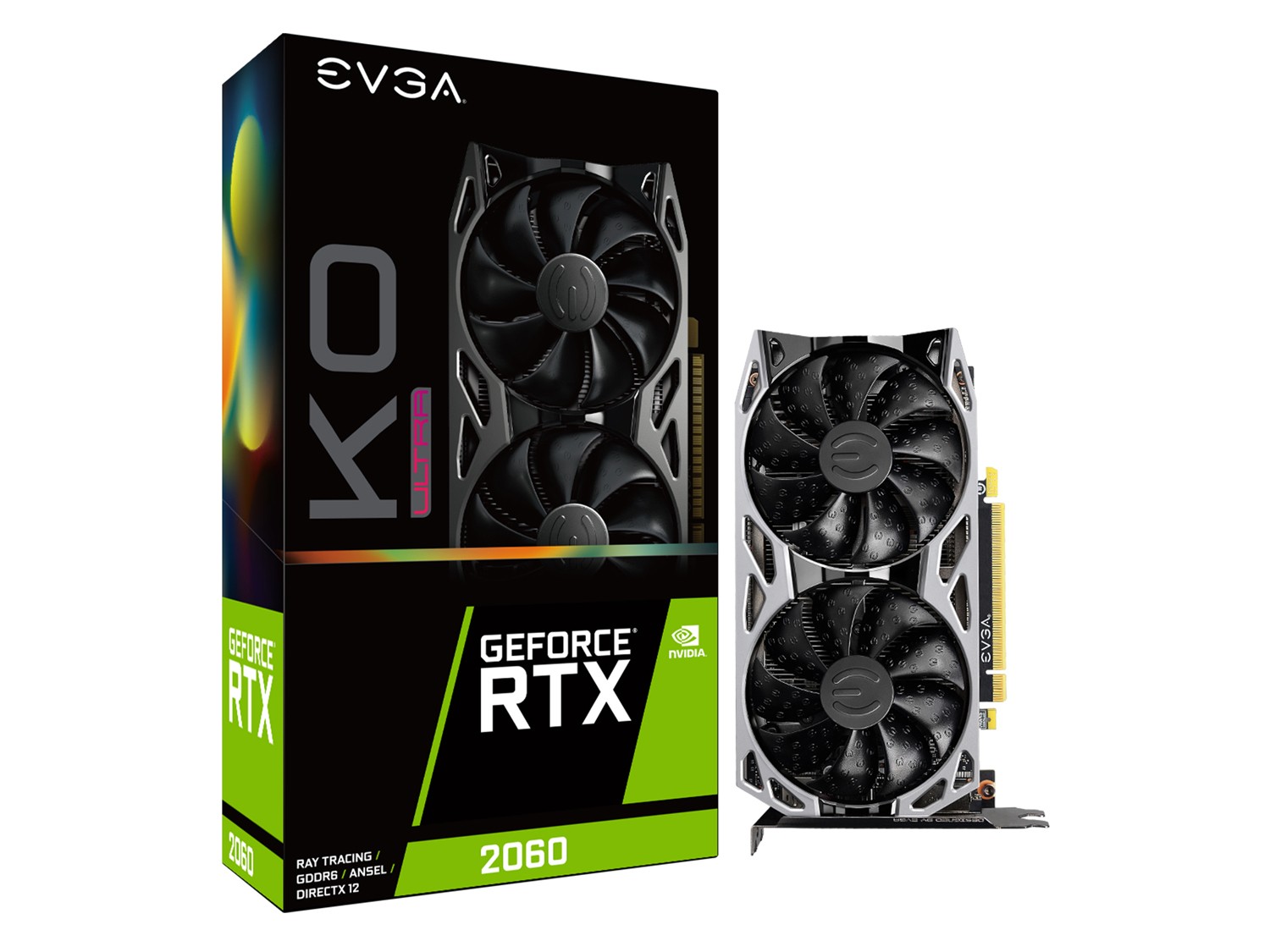 Carte graphique GeForce RTX 2060 KO Ultra Gaming 6 Go EVGA