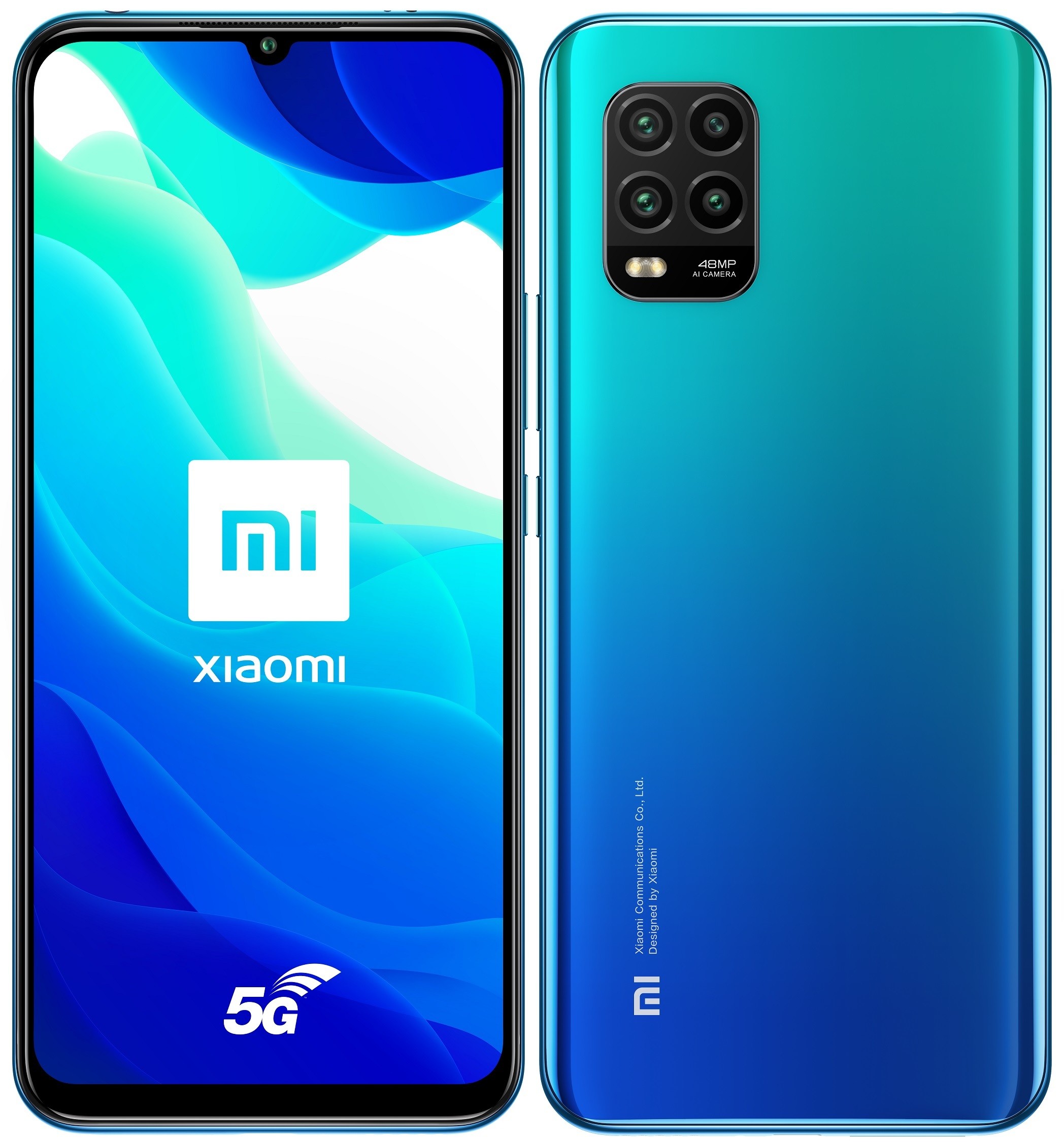 Mi 10 Lite 5G - 6/128 Go - Bleu 