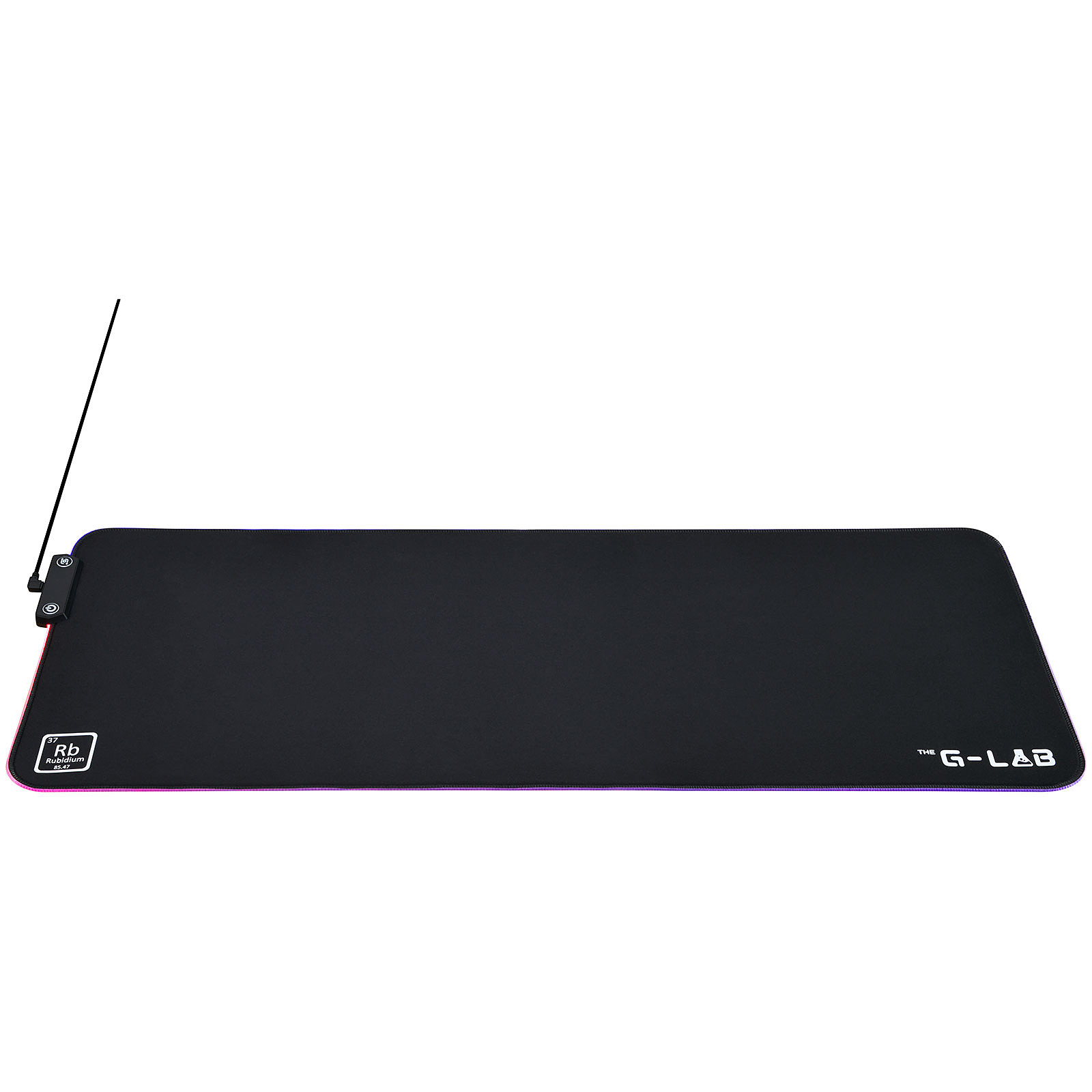 Tapis de souris gamer PAD-RUBIDIUM RGB