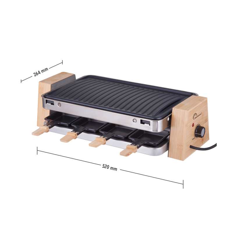 Raclette Wood 1500-8 Elegance - 8388