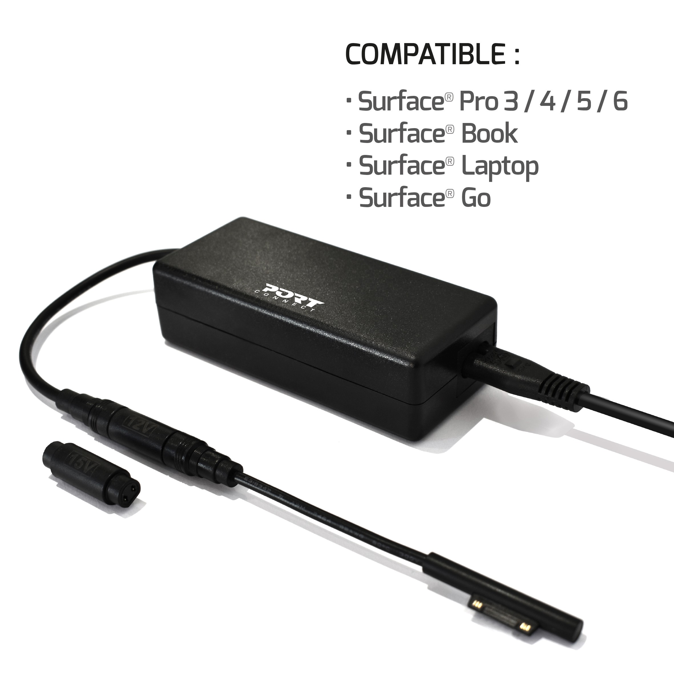 Chargeur alimentation pour microsoft Surface - 60W - EU