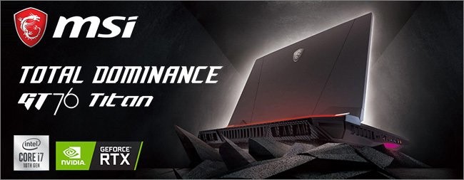 MSI GT76 Titan DT