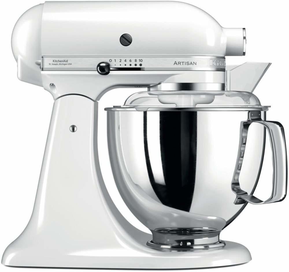 kitchenaid robot pastissier artisan multifonction 5ksm175psems blanc