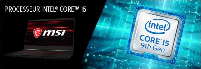 MSI - Processeur Intel Core i5 9th