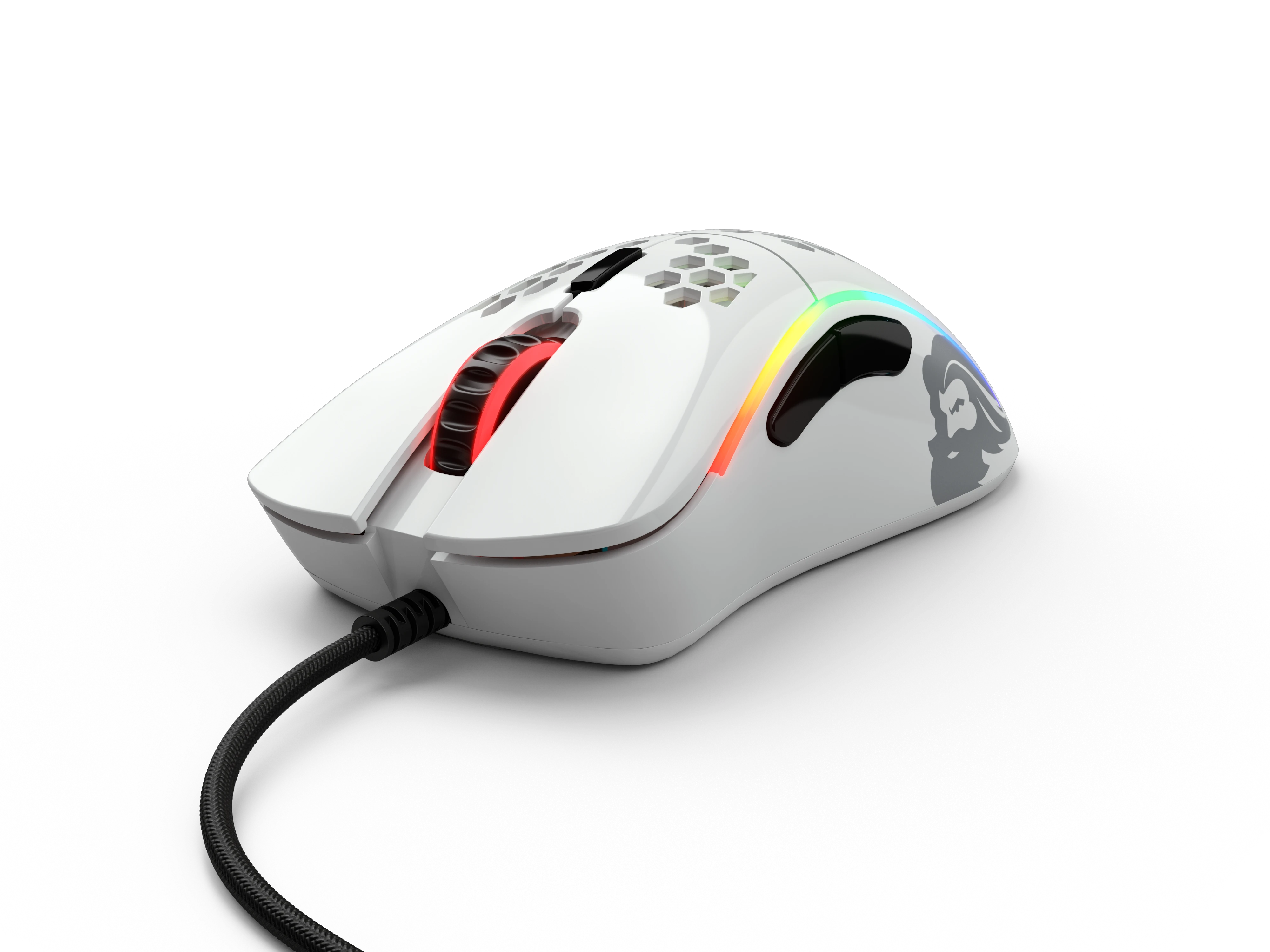 Model D- Souris Gaming - Blanche mat