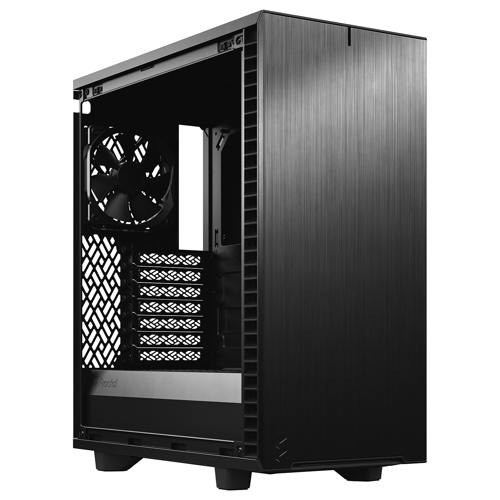 Boîtier PC Define 7 Compact Panneau en verre trempé teinté Fractal Design Noir