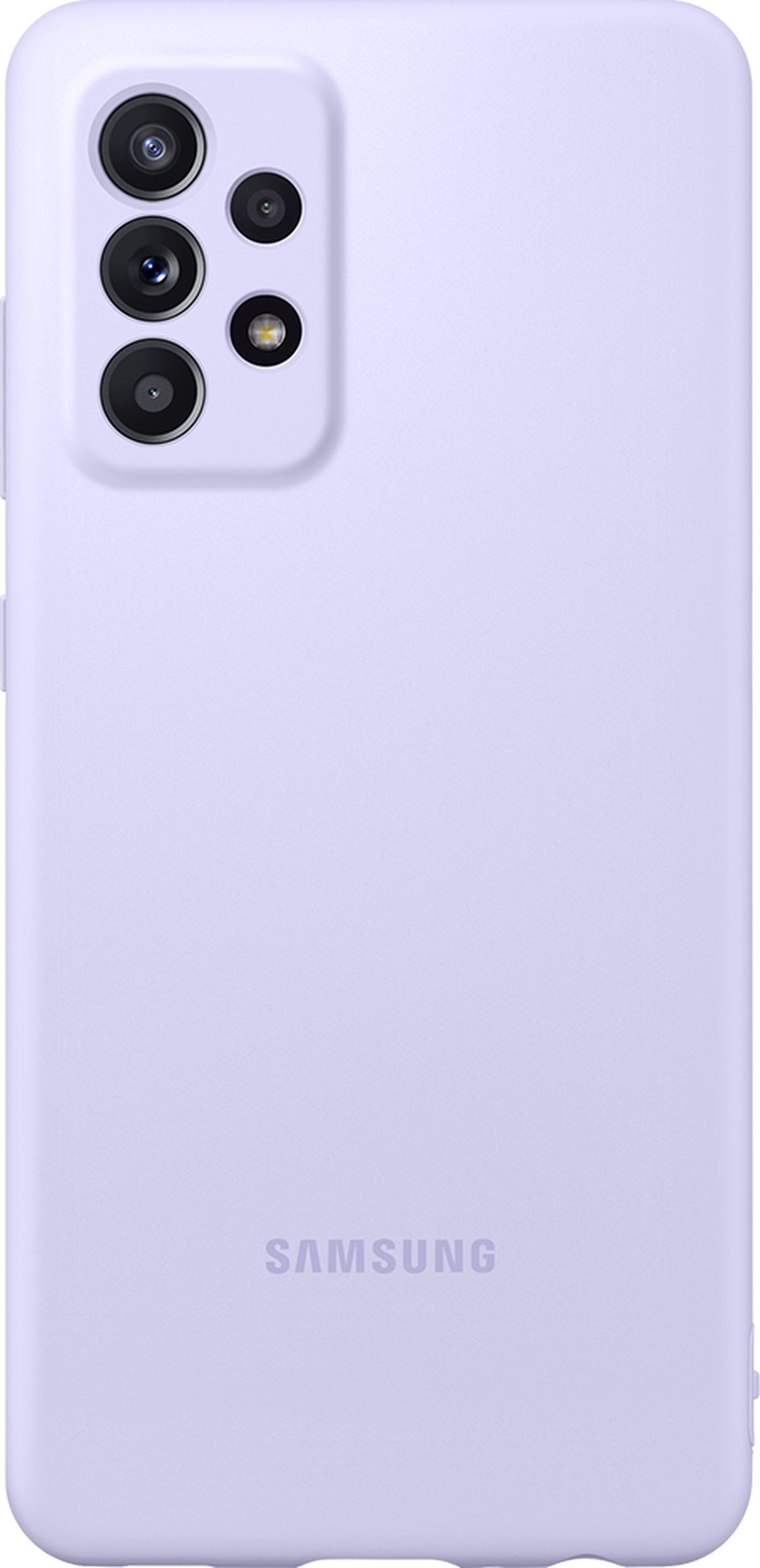 Coque Silicone pour Galaxy A52 4G/5G - Violet