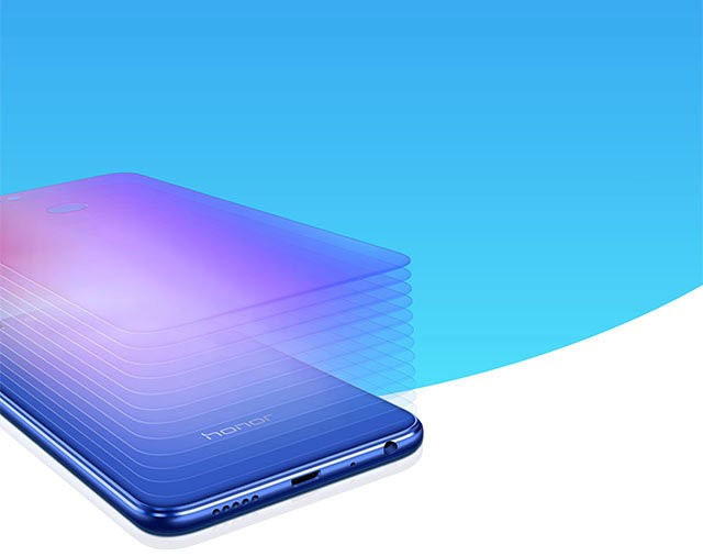 honor 9 lite design verre 2,5D