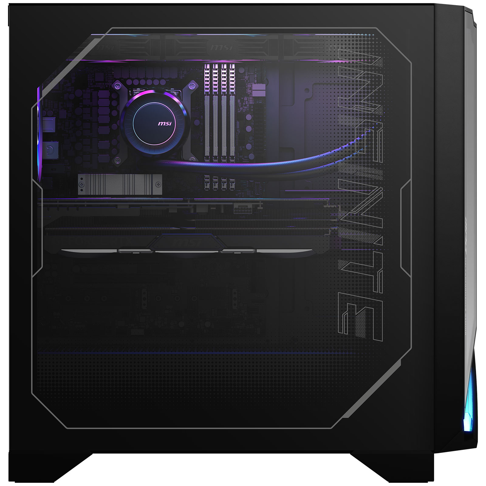 MSI MPG Infinite X2 14th AI Gaming Desktop | Nvidia Ada Lovelace, Intel 14 Gen | MSI