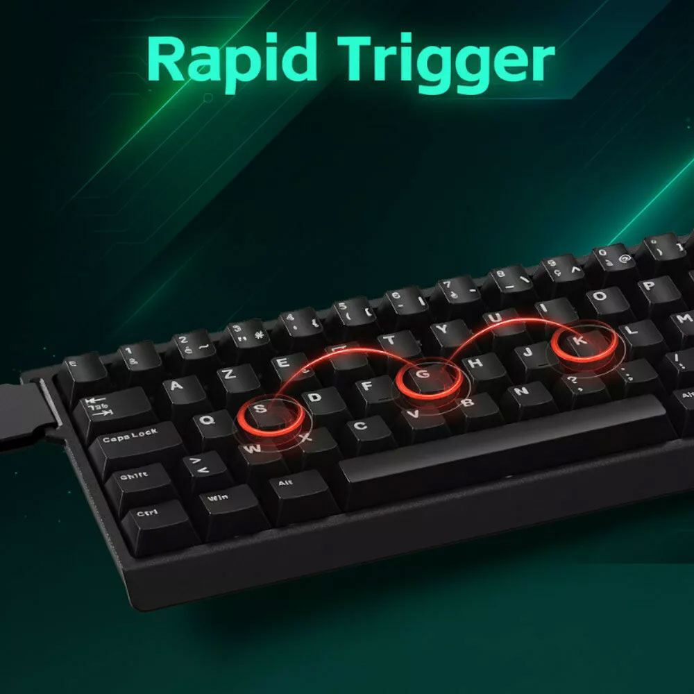 SHOGUN 68 HE Soundtest 🎤 Clavier 68%   Switch Gateron Jade Customisé   Précision 0.01mm   Hot Swappable /produit/clavier  Magnetique Shogun 68 Azerty/ #keyboard #magnetic #halleffect #he