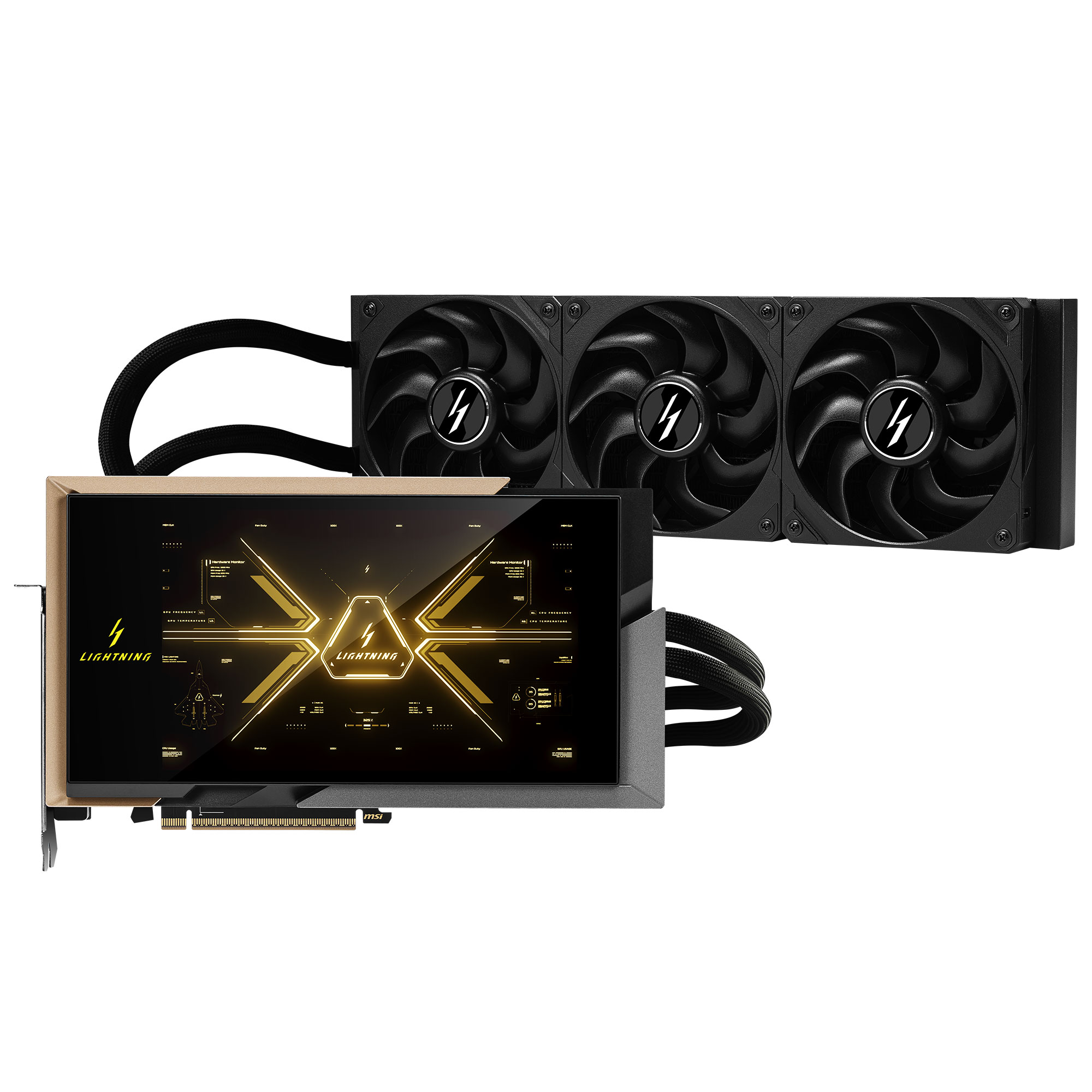 MSI GeForce RTX 5090 32G LIGHTNING Z - Edition Limitée - Carte ...