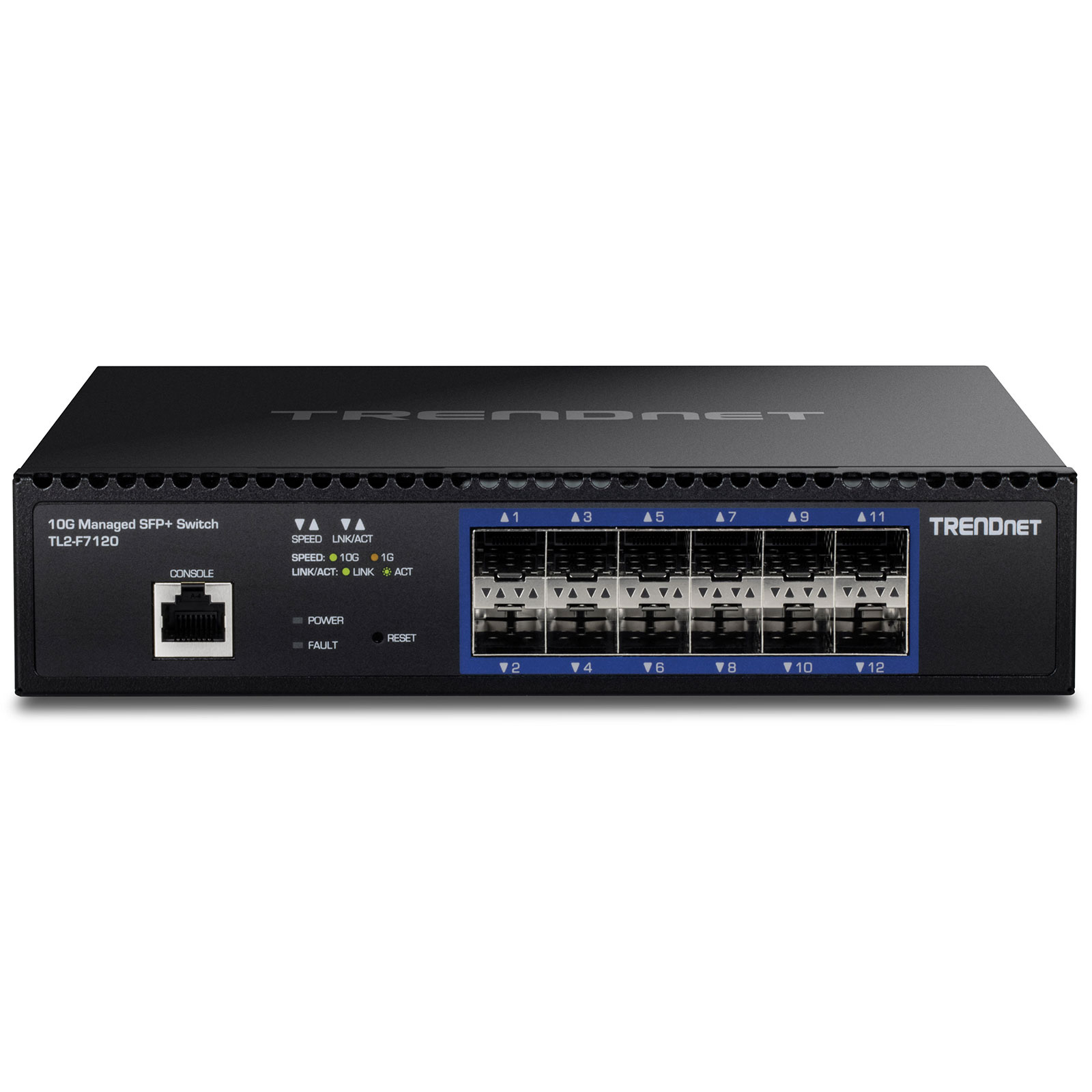 Post Reseau Switch TRENDnet TL2-F7120 - Switch réseau - Rue du Commerce