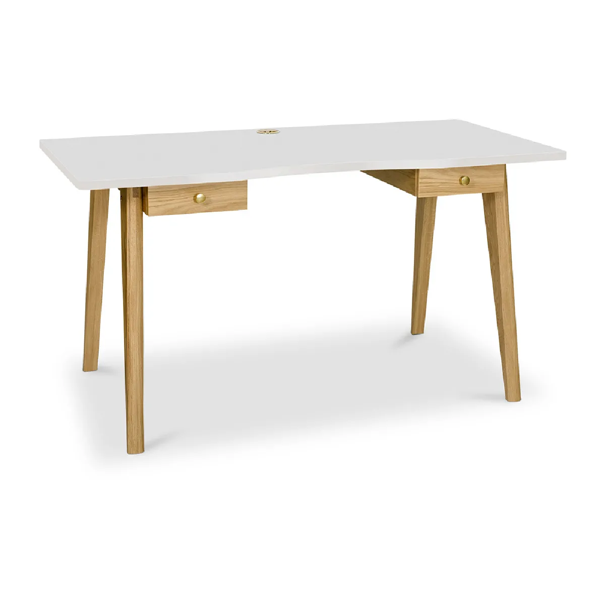 Bureau en bois Blanc