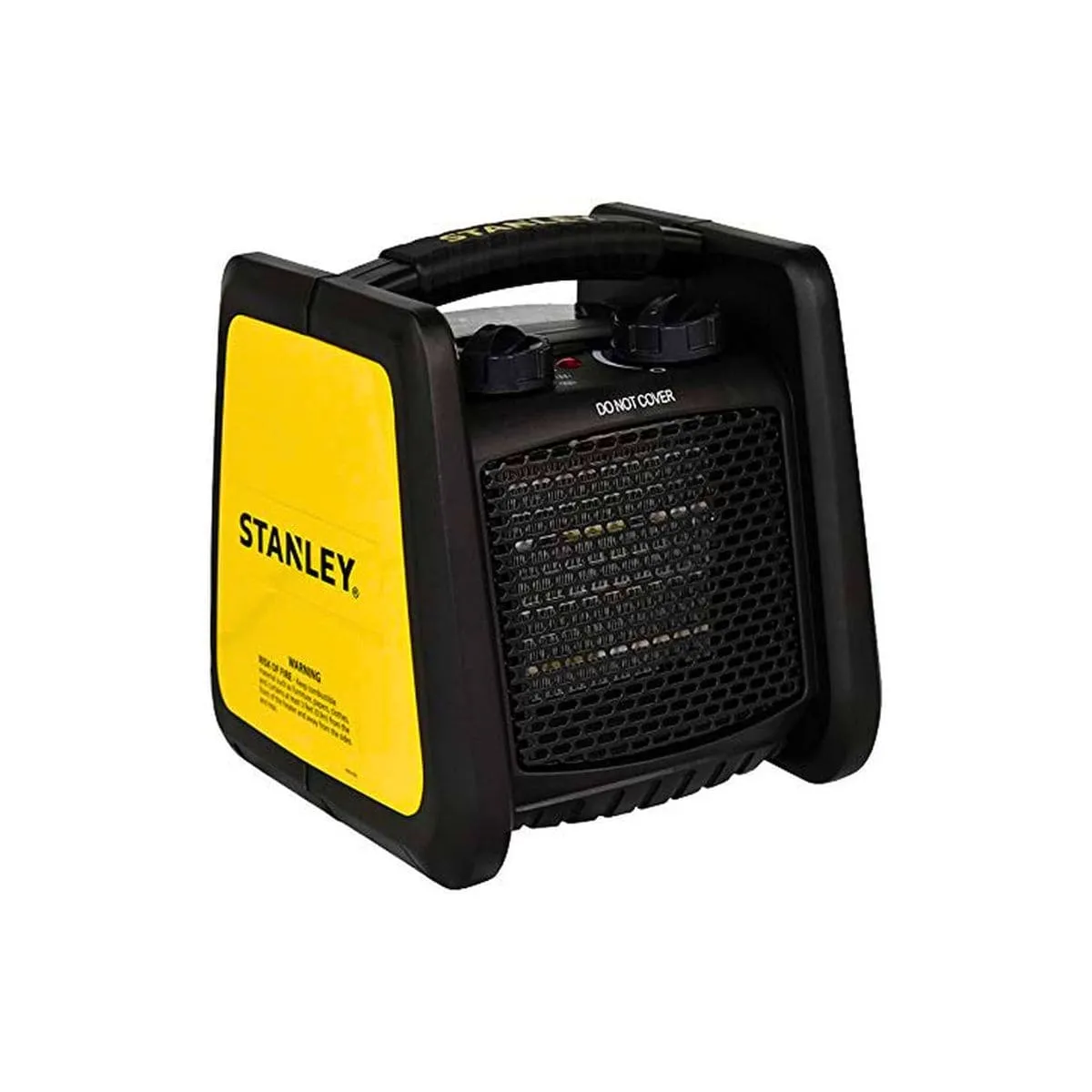 Chauffage électrique pour chantier CÉRAMIQUE PRO 1800W - Fusible de sécurité - 2 positions de chauffe - STANLEY