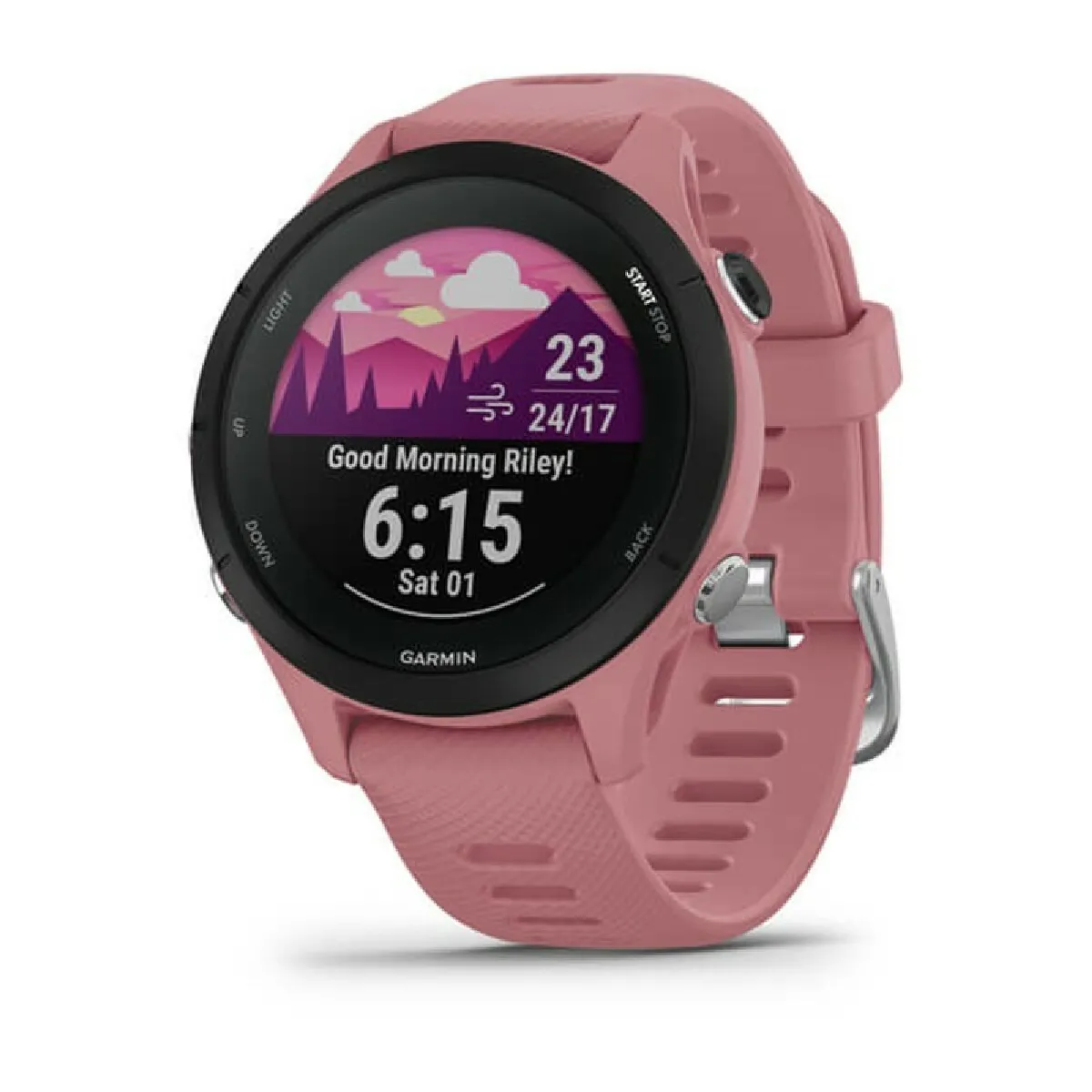 Montre connectée sport - GARMIN - Forerunner 255S - Rose