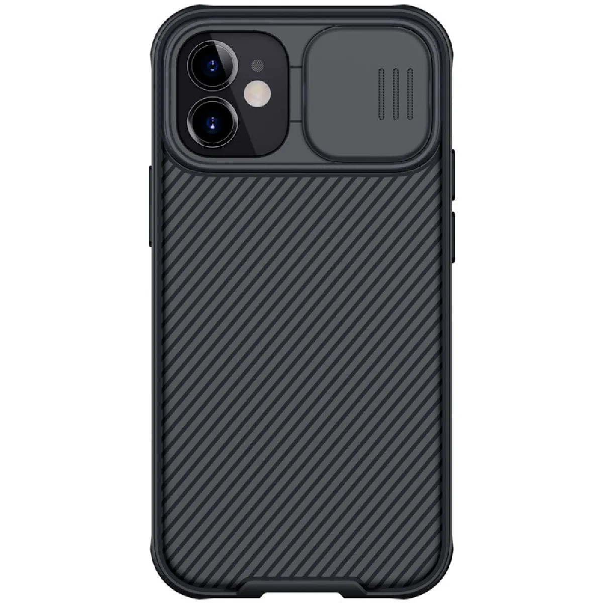 Coque Protection Cameras pour "IPHONE 14" APPLE Coulissant Cache (NOIR)