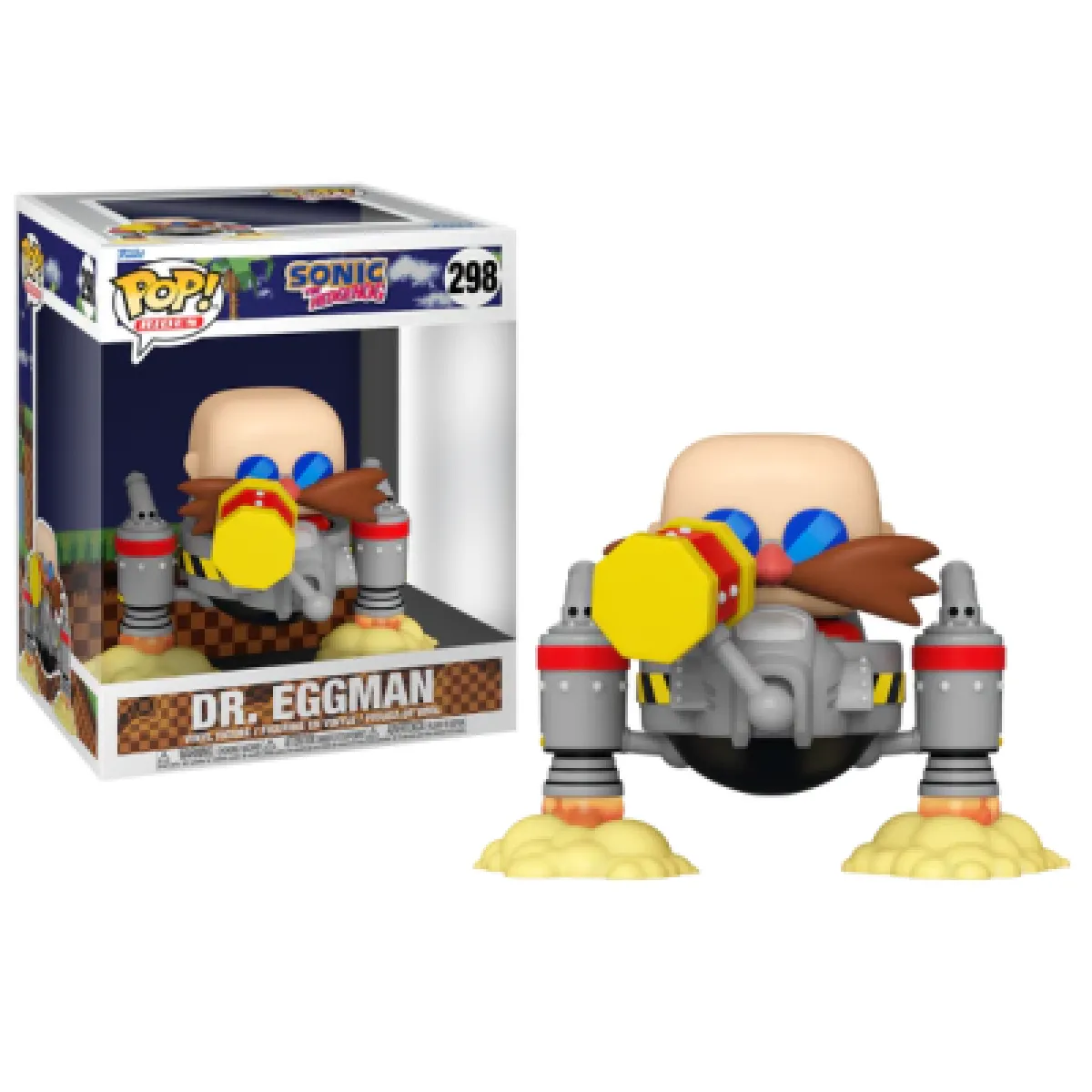 Funko POP Games : SONIC - Ride Deluxe - Dr Eggman - 298