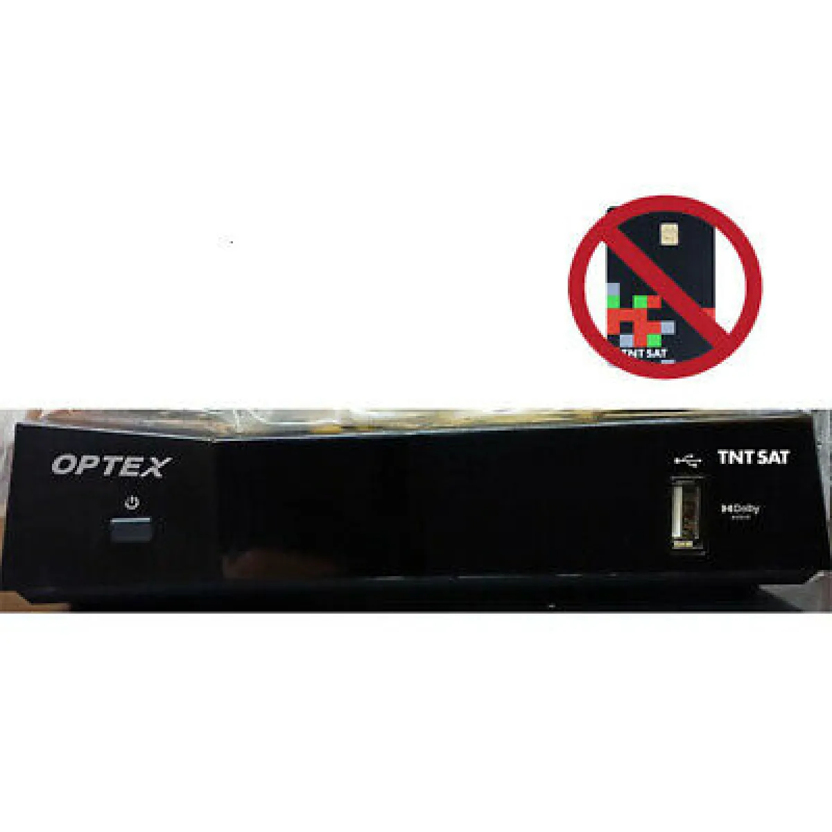 RECEPTEUR TNT PAR SATELLITE TNTSAT OPTEX ORS 9990-HD (SANS CARTE TNTSAT)