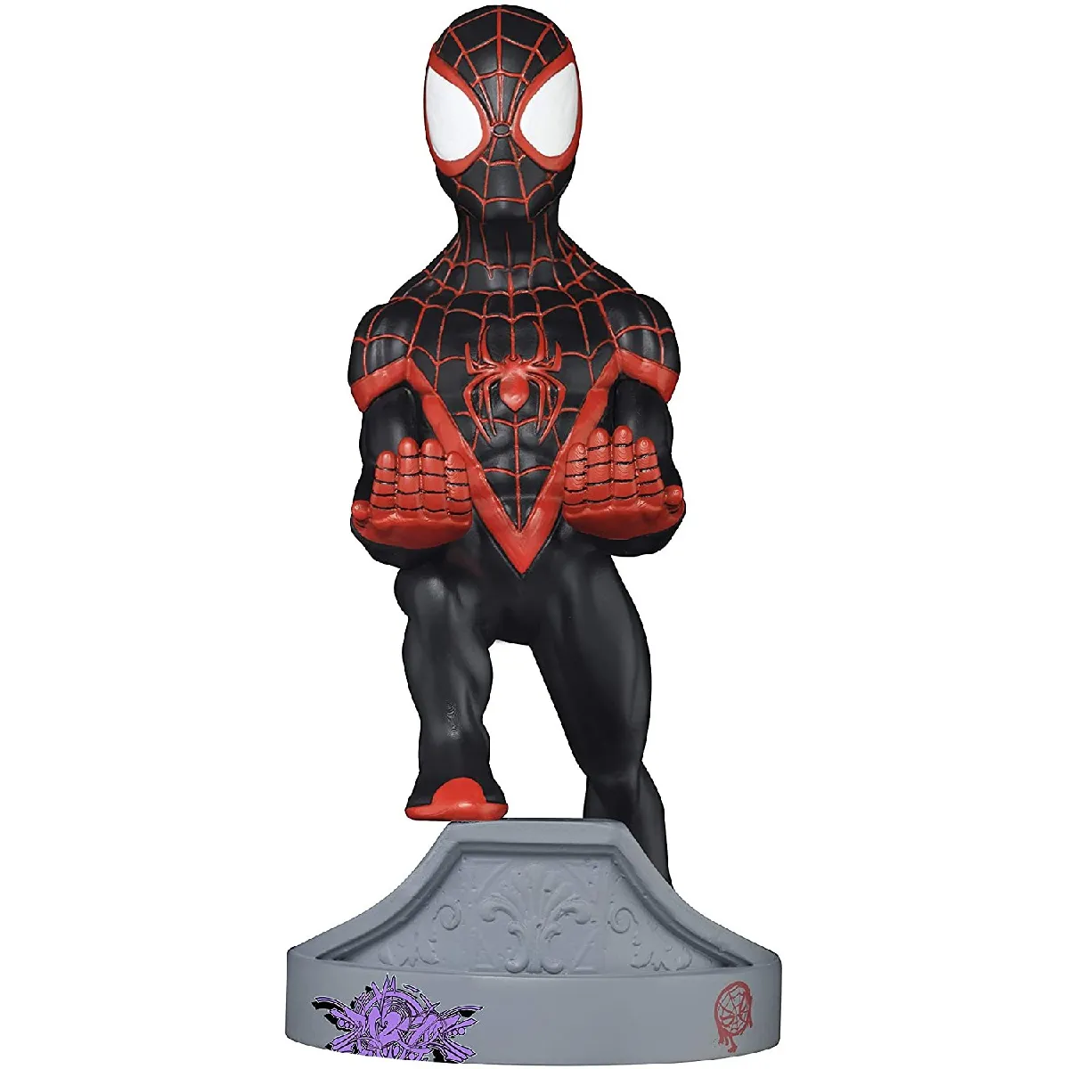 Figurine Spiderman Miles morales cable guy - compatible manette Xbox one / Xbox Series / PS4 / PS5 / Smartphone et autres