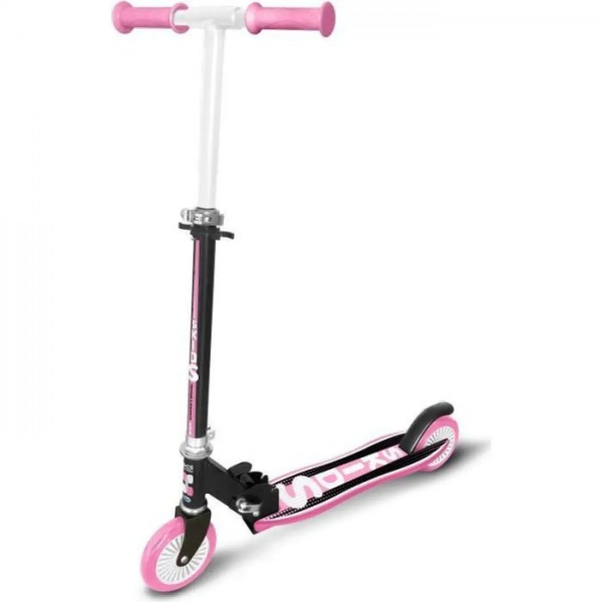 Trottinette - Patinette Pliable Ergonomique PP Deck rose SKIDS CONTROL