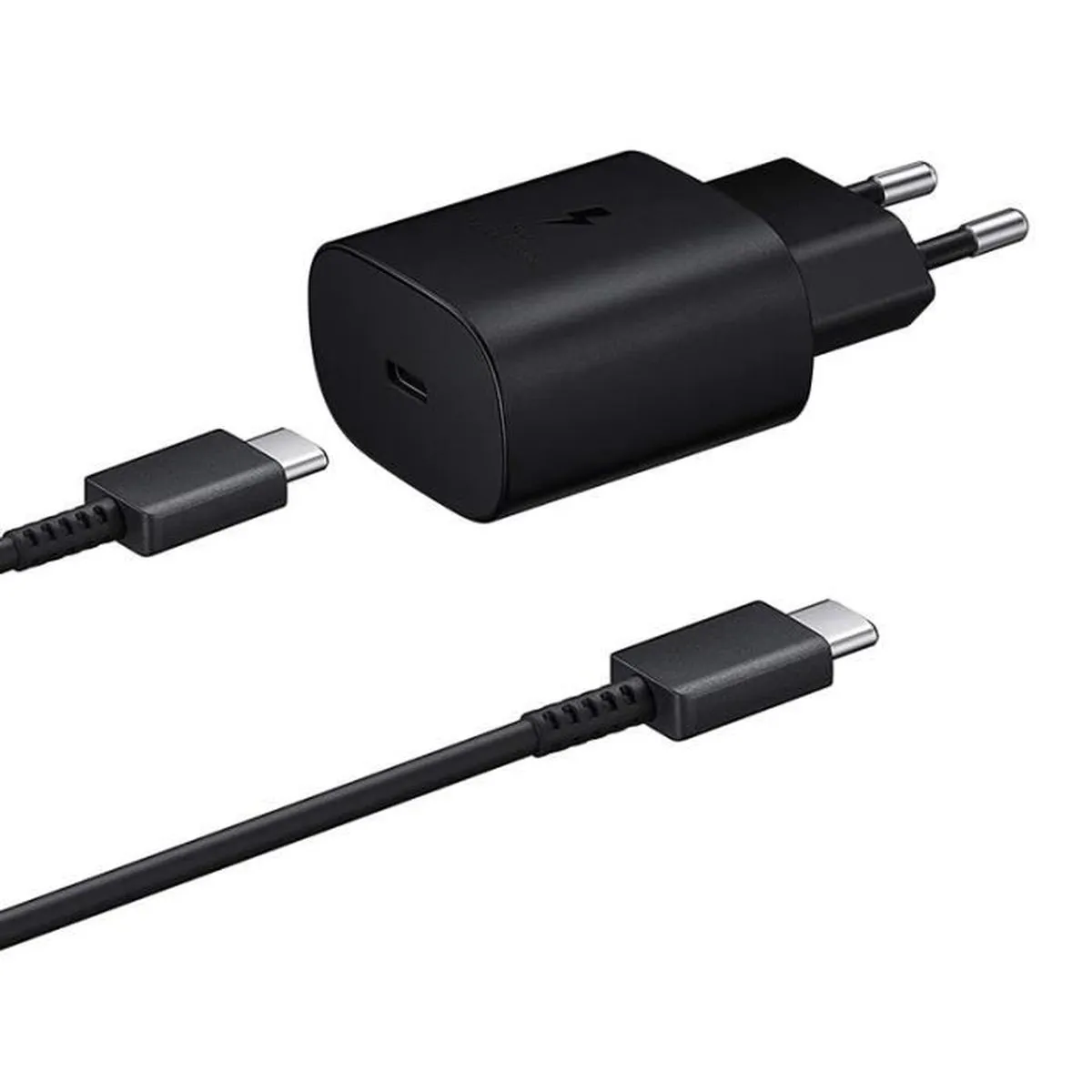 Chargeur Secteur Rapide 25W avec Cable de charge USB-C Type C pour Oppo Reno 4 Z CPH2065 6.57"/Oppo Reno 8 5G - Noir -Visiodirect