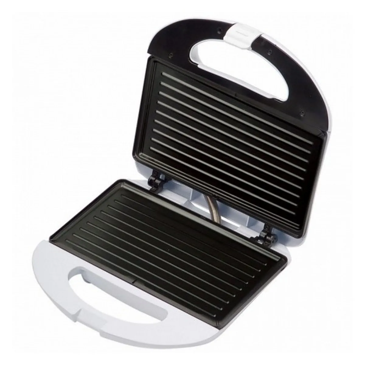 Appareil à sandwich grill à témoin lumineux 700W Blanc sandwish panini pas cher