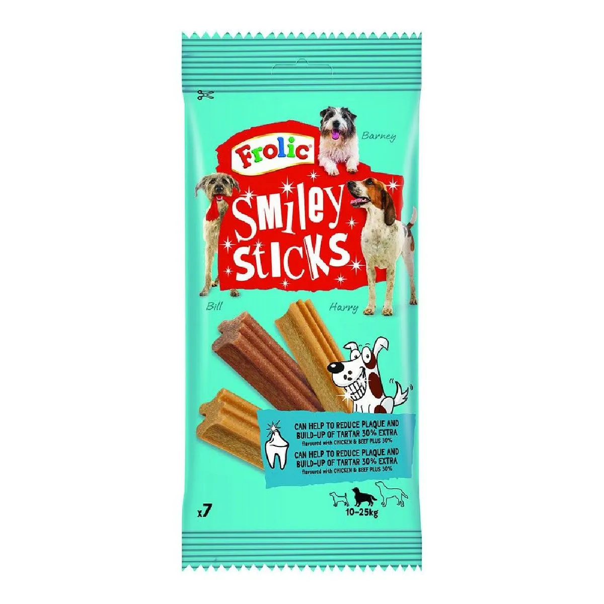 Snack pour chiens Frolic 175 gr (Pack 10 uds)