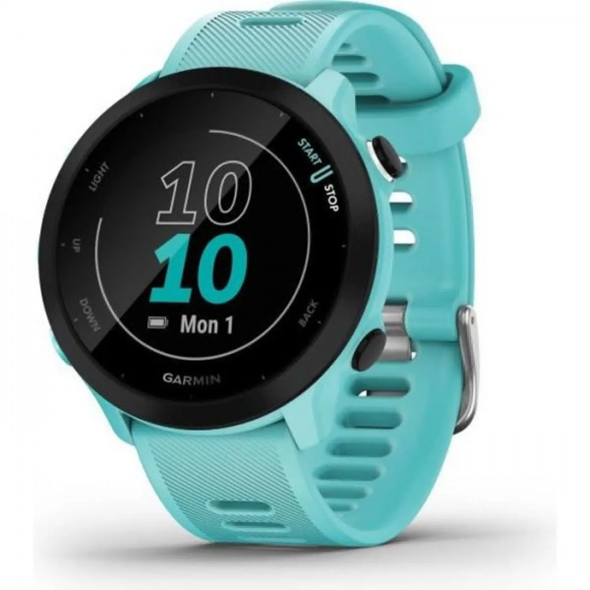 Montre GARMIN Forerunner 55 - connectée GPS - Vert d'eau