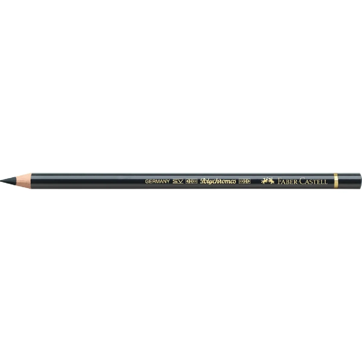 FABER-CASTELL Crayon de couleur POLYCHROMOS, noir ()