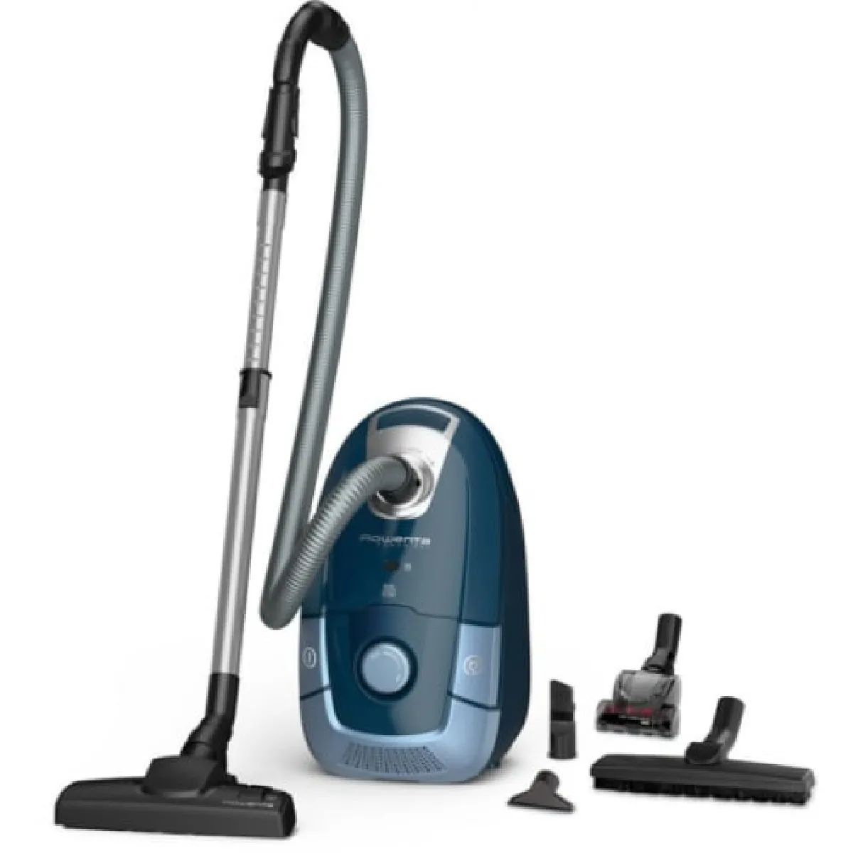 Power XXL Aspirateur Avec Sac Performant Silencieux Capacité 450W 70dB Bleu Foncé