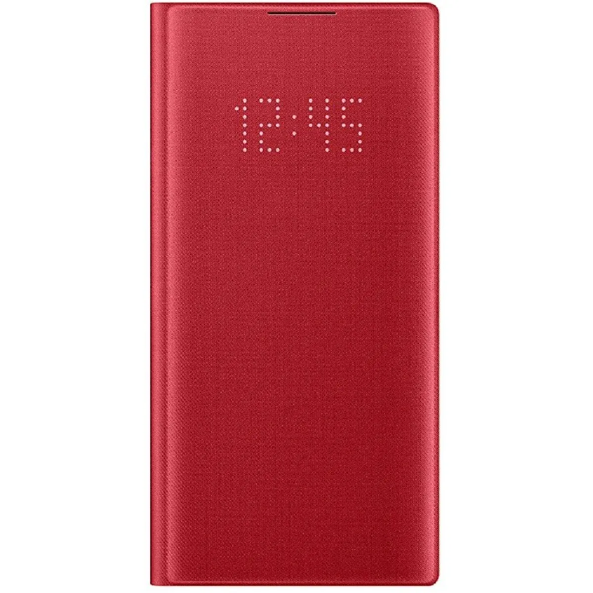 LED View Cover Galaxy Note10 - Rouge