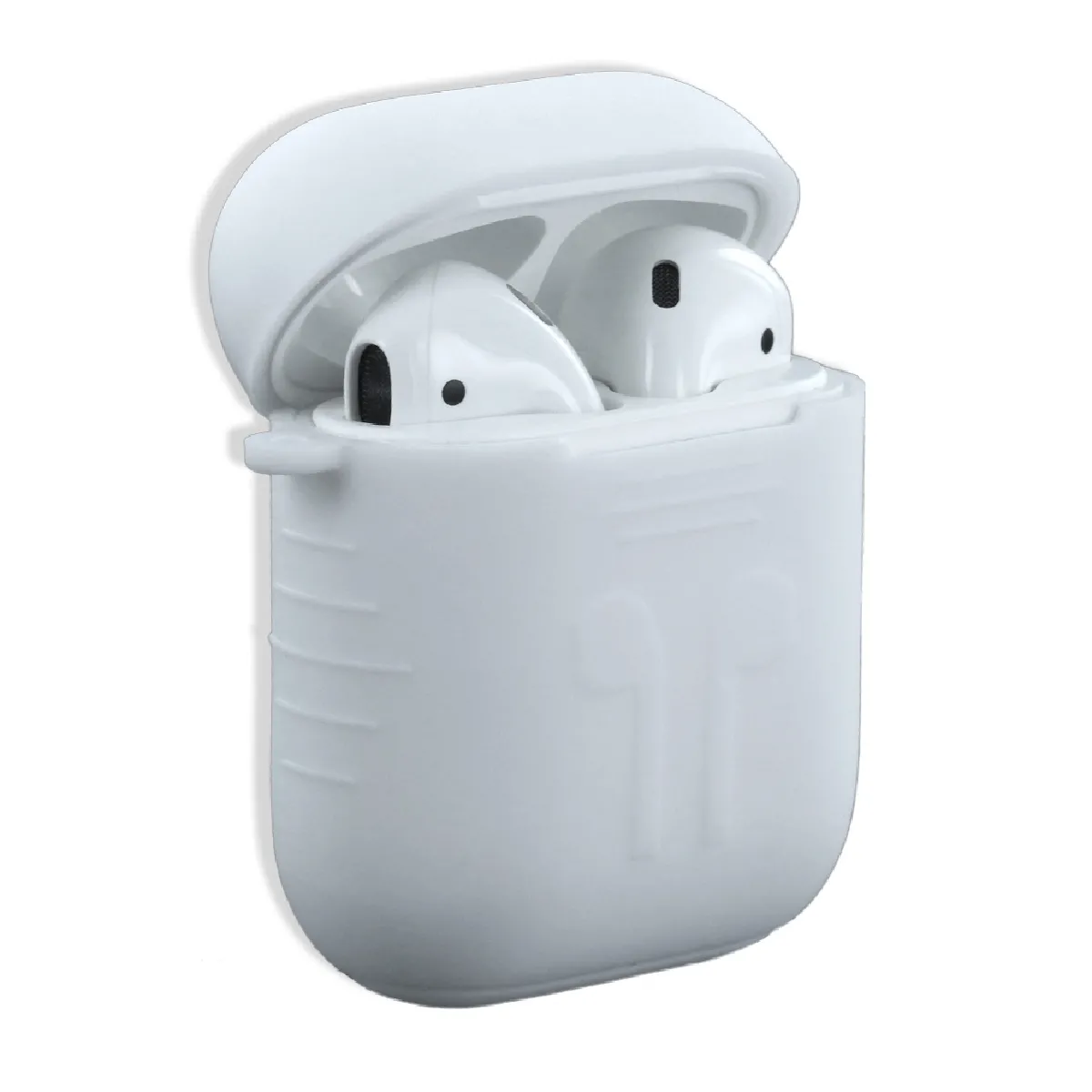 sport silicone coque / cover apple airpods blanc