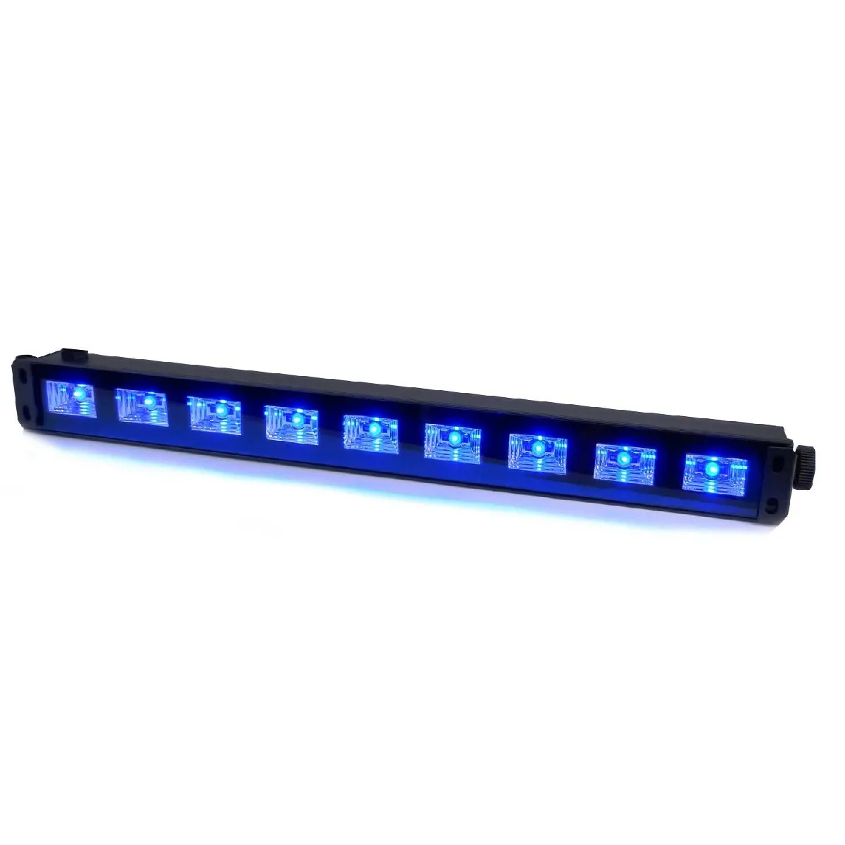 Jeux de lumière - Barre à LED UV 9x3W lumière noire - Ibiza Light LED-UVBAR