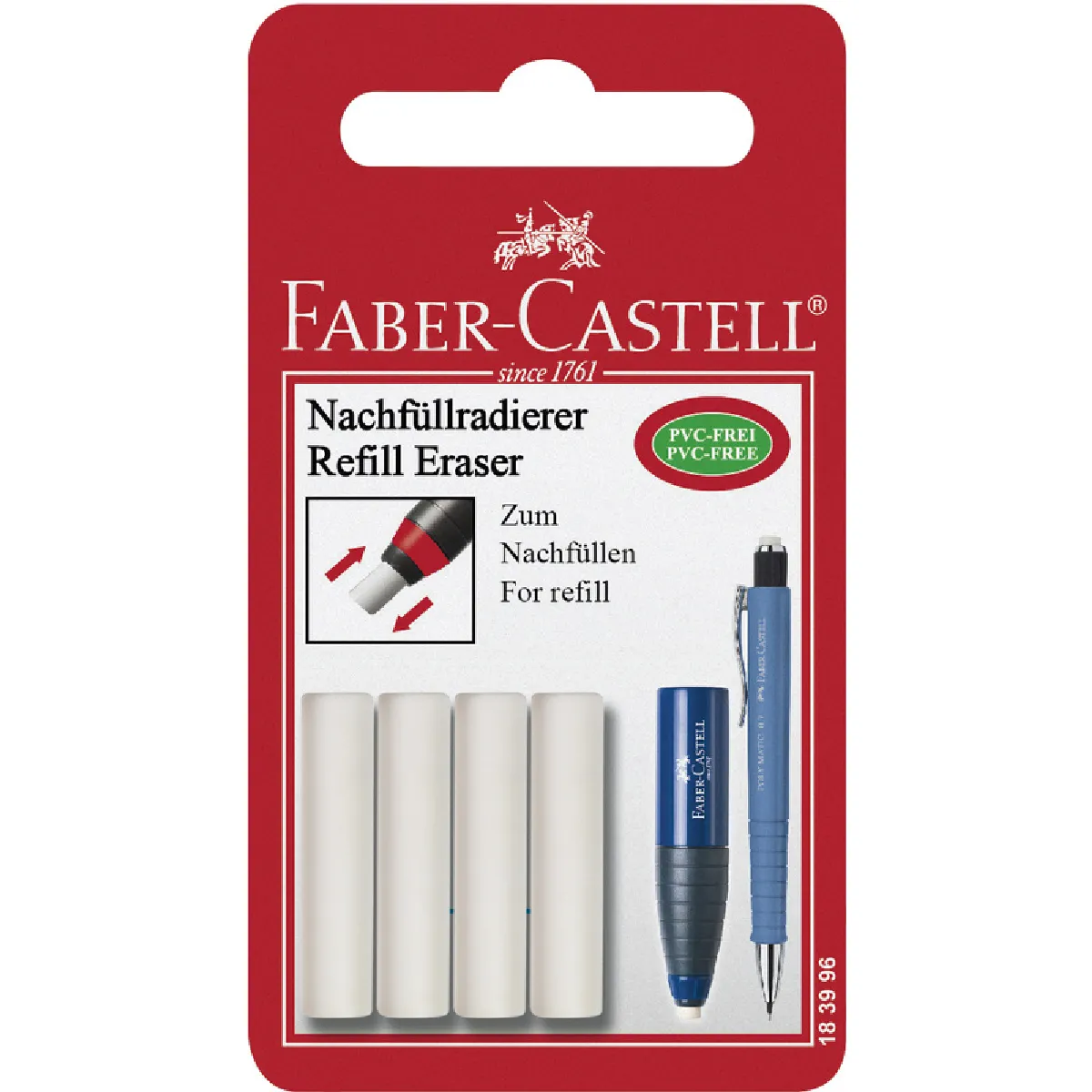 FABER-CASTELL Gomme de recharge pour Crayon gomme ()