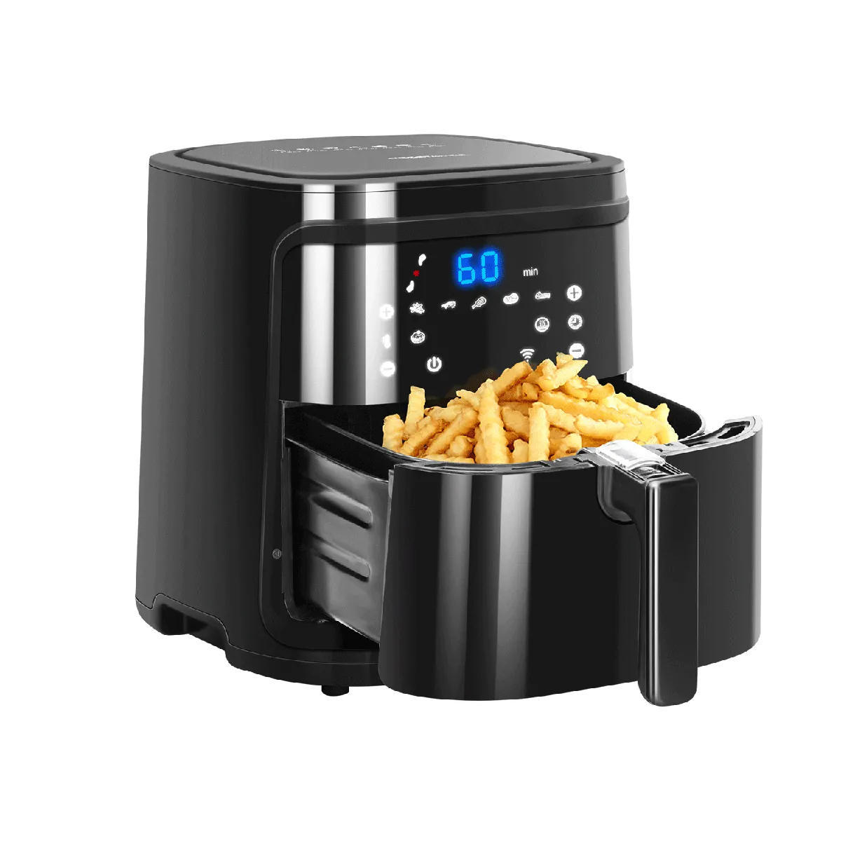 Ava Smart - Friteuse à air connectée Wifi, grande capacité de 7L. 0% BPA, 1900W. 7 programmes + maintien au chaud.