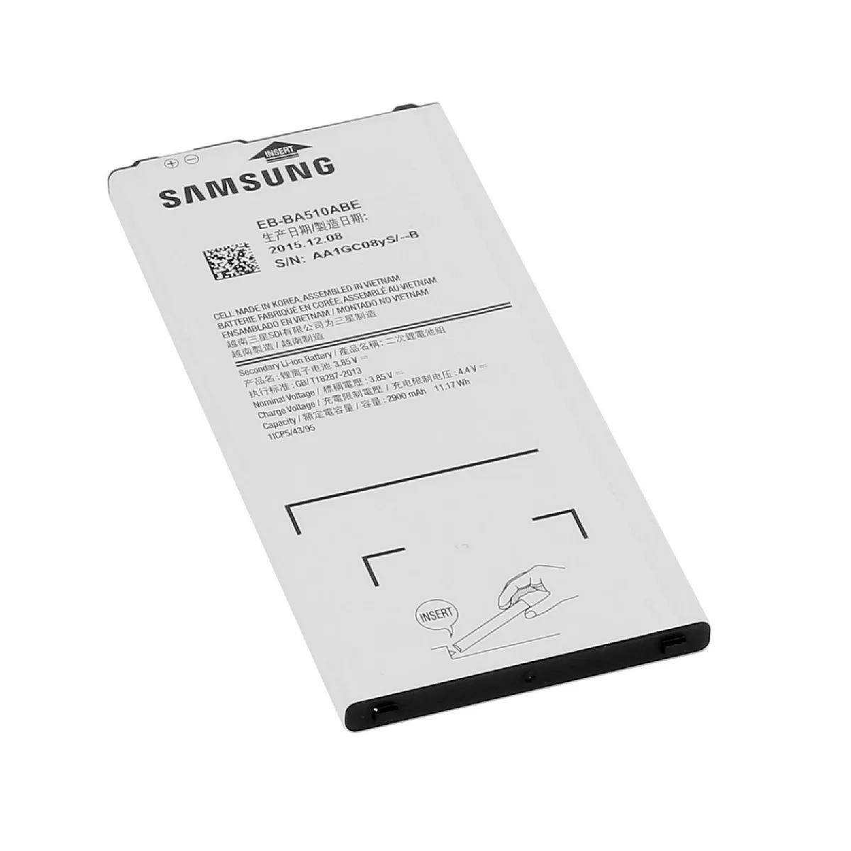 batterie pile original Samsung EB-BA510ABE 2900mah pour Samsung A5 2016 SM-A510