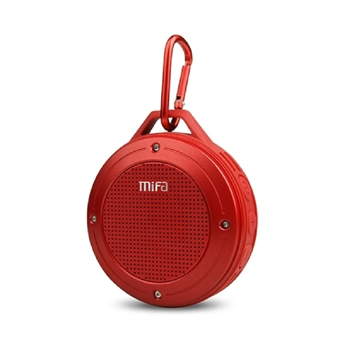 Mini enceinte Bluetooth haut-parleur intégré sans fil mifa IXP6 avec micro étanche (rouge)