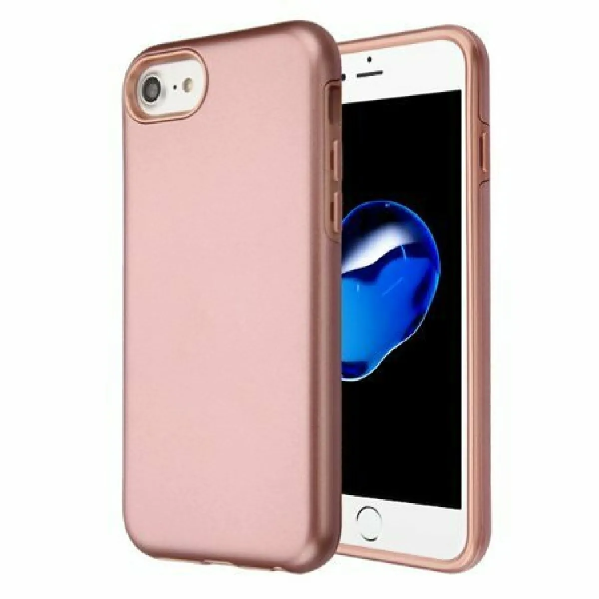 Coque Mince et Rigide SlimShield pour iPhone SE 2022 - Rose