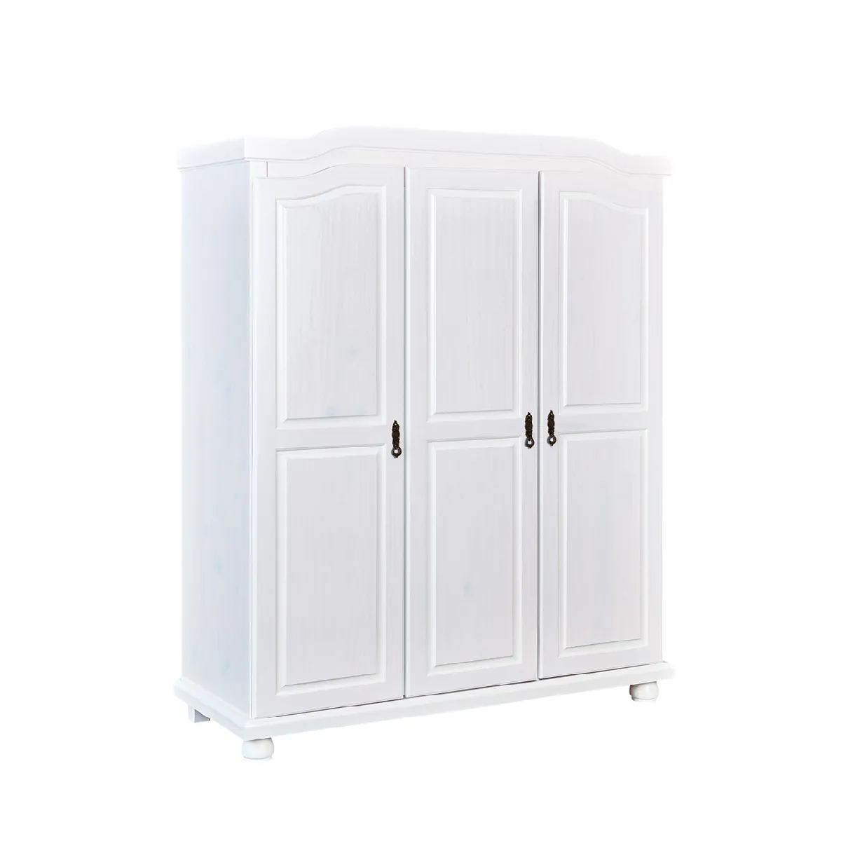 Armoire blanc avec 3 portes, Dim : L150 x H180 x P56 cm