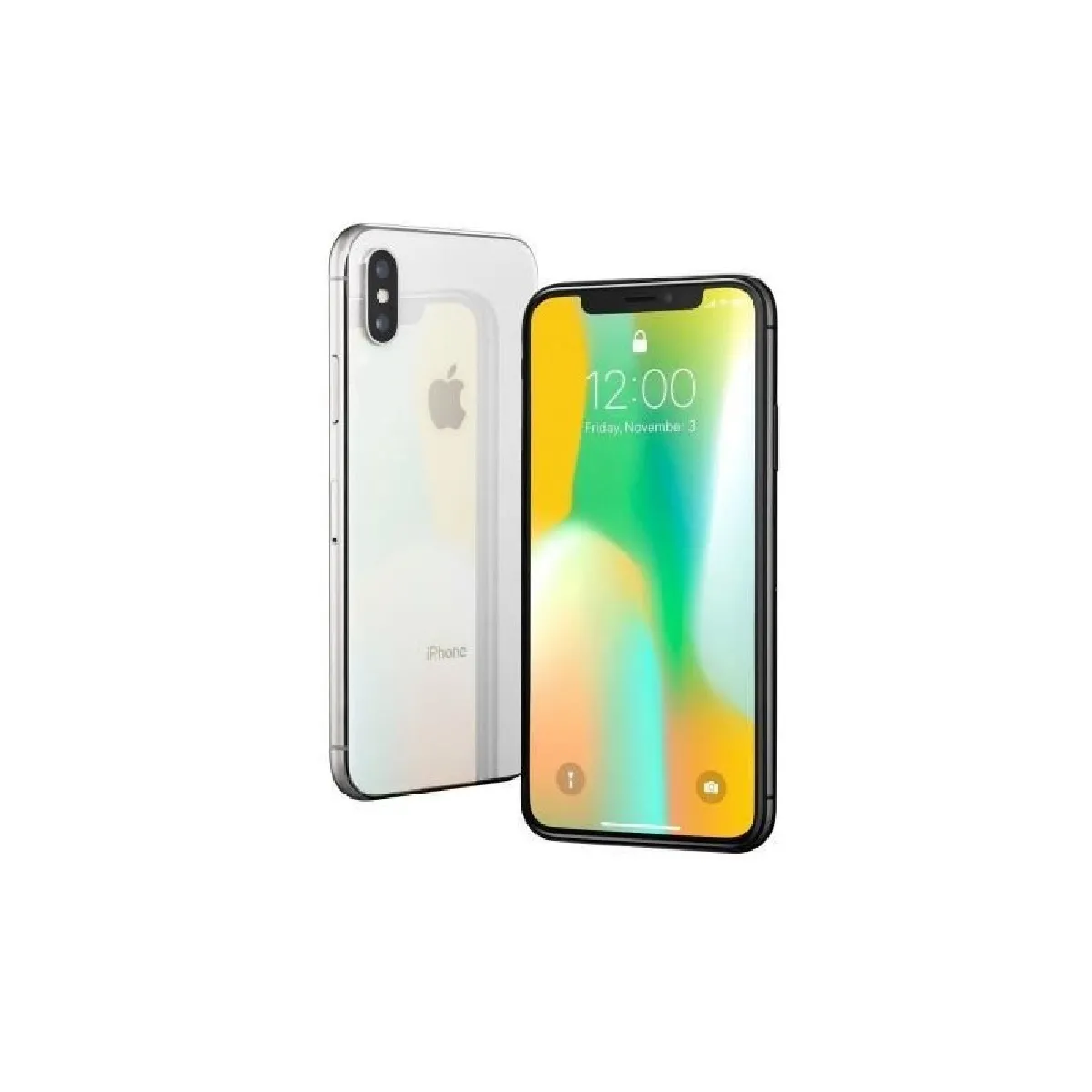 Apple iPhone X 256 Go Argent Grade A