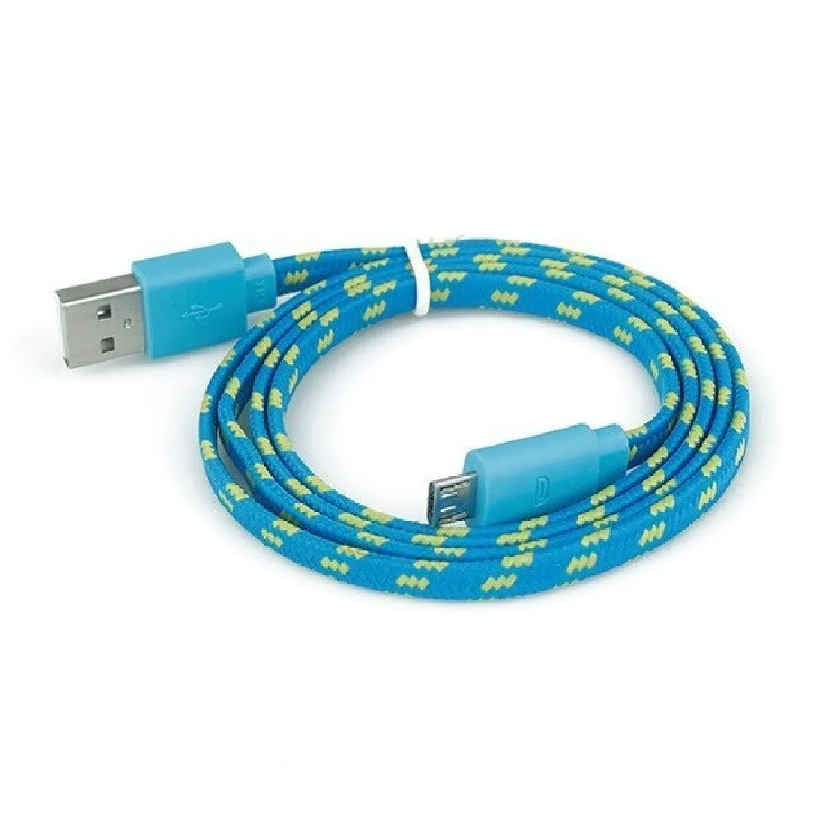 Cable Tresse Type C pour XIAOMI Mi Pad 4 3m Chargeur USB Reversible Connecteur Tissu Tisse Nylon (BLEU)