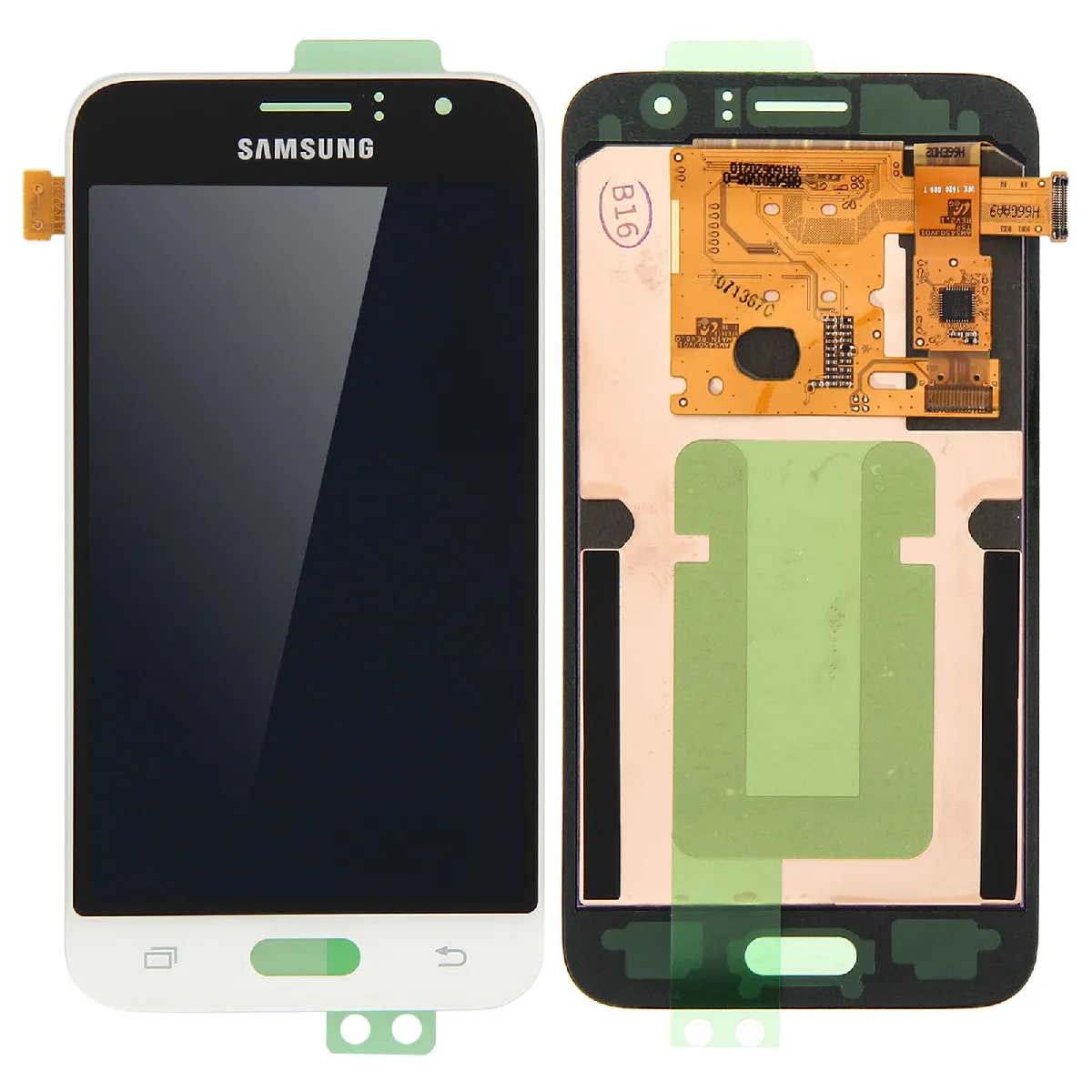 Ecran LCD + Vitre Tactile Original Samsung Galaxy J1 2016 - Blanc