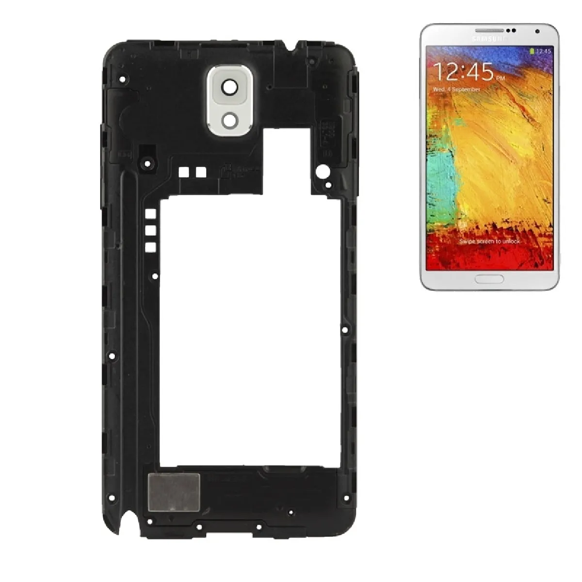 Pour Samsung Galaxy Note III blanc / N9000 pièce détachée Middle Board