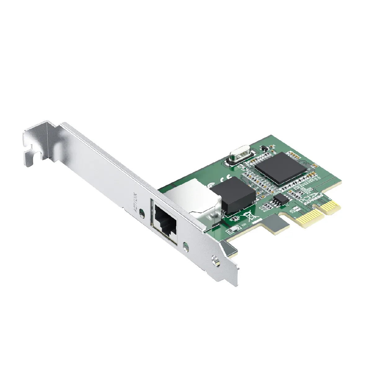 Carte Réseau 2.5Gbps Ethernet (RJ45) pour PC/Workstation/Serveur, Puce Intel I225-V