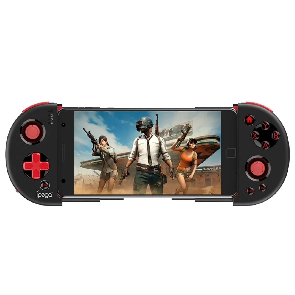 Manette de jeu Bluetooth PG-9087 avec manette de jeu extensible pratique, pour Galaxy, HTC, MOTO, autres smartphones et tablettes Android, Smart TV, boîtier décodeur, PC sous Windows