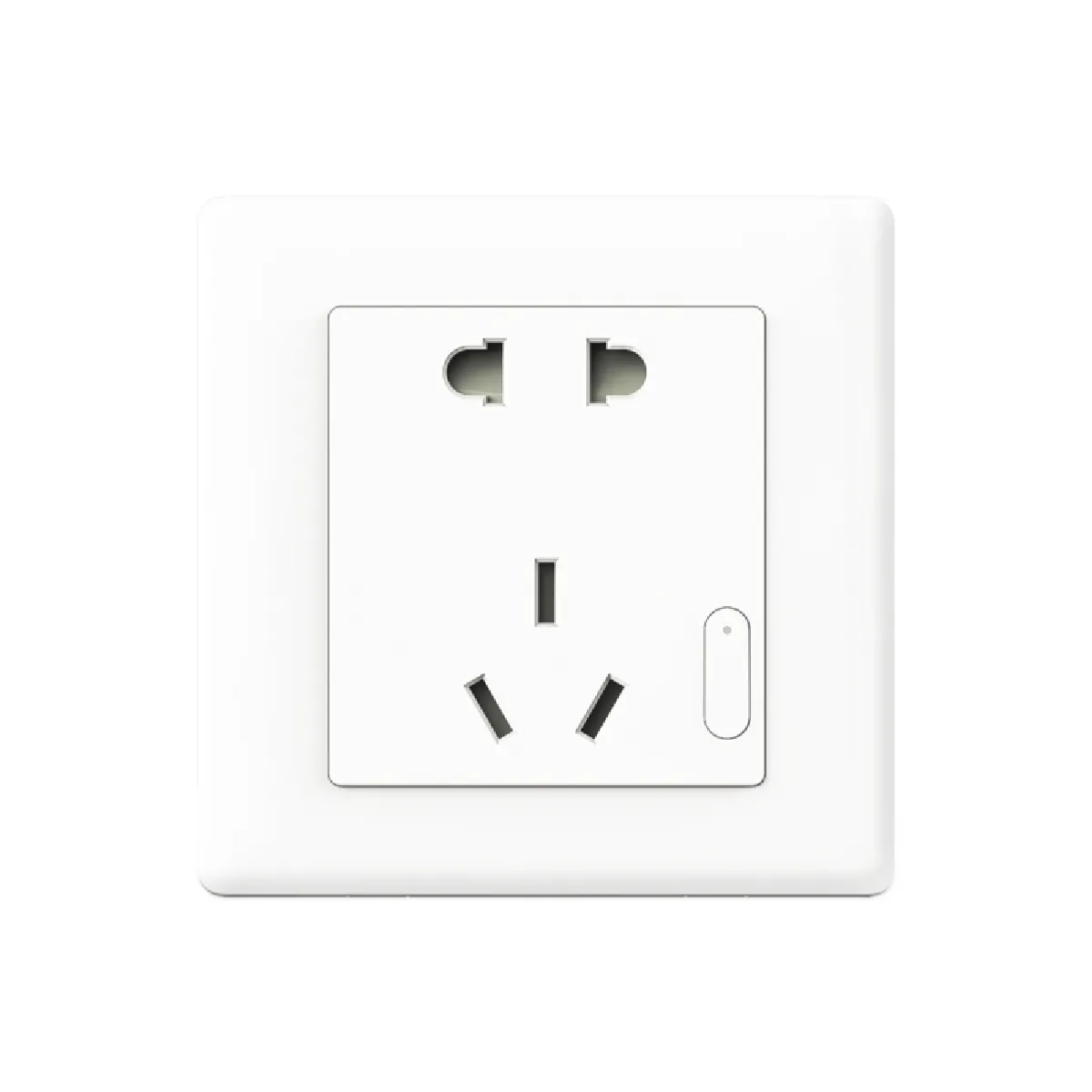 Prise Connectée blanc pour Xiaomi Smart Home Aqara Smart de contrôle de la lumière murale Version ZigBee Plug, travail avec multifonctionnel Gateway CA1001 Mihome APP