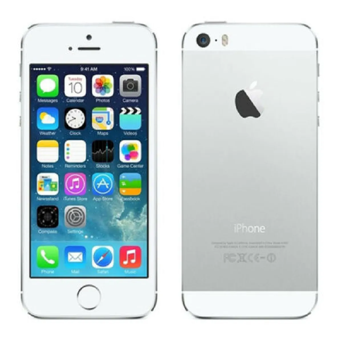 iPhone 5S - 64 Go Argent A1530 (GSM) ME436B/A - Débloqué