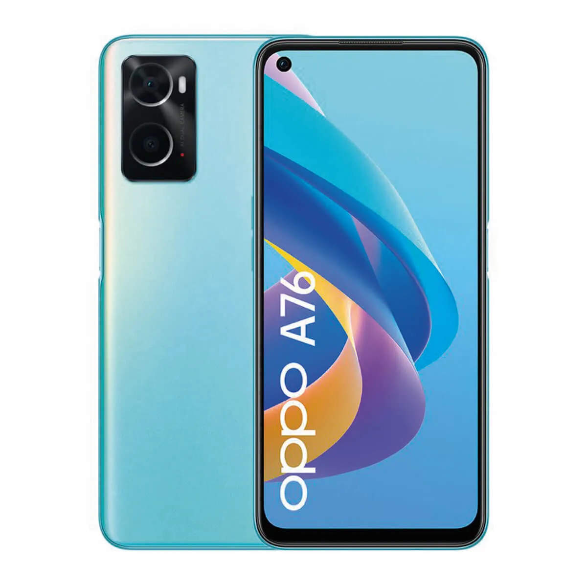 Oppo A76 4 Go/128 Go Bleu brillant (Bleu brillant) Double SIM CPH2375