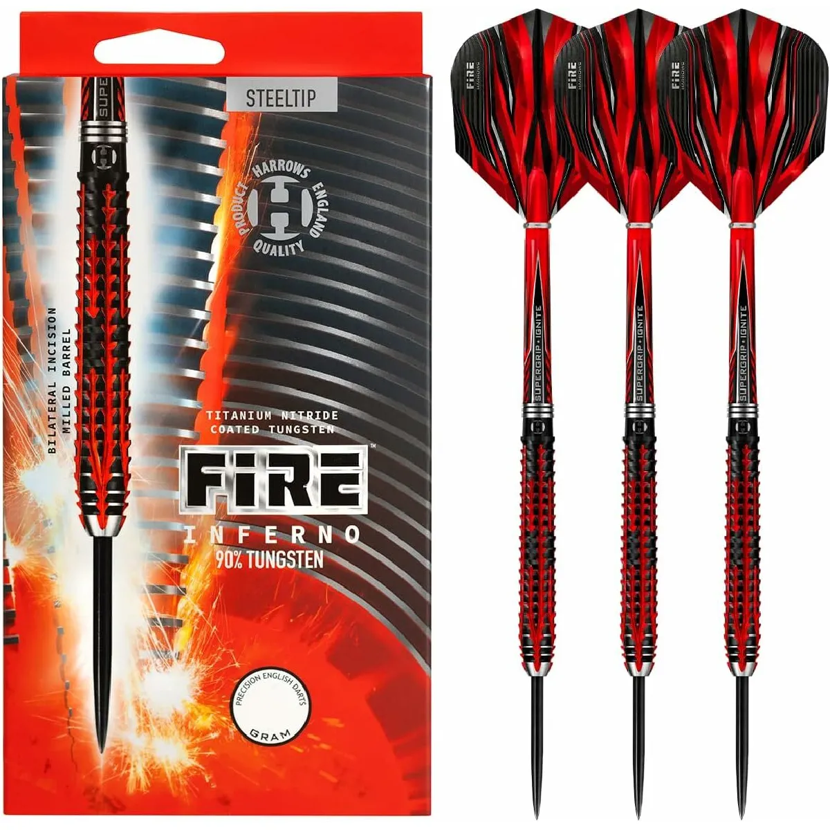 Fléchettes Fire Inferno 90 steel 23g R